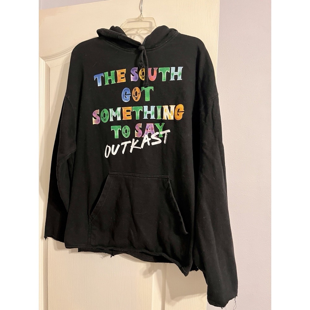 OutKast Hoodie The South Got Something To Say Big Boi Andre 3000 XL Black